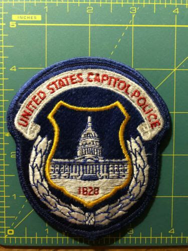Us Capitol Police Patch Antique Price Guide Details Page