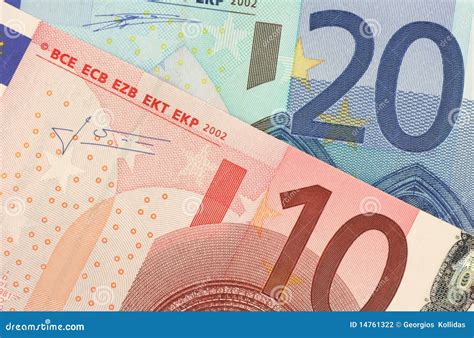 Euro Banknotes Stock Photo Image Of Bills Tender Notes 14761322