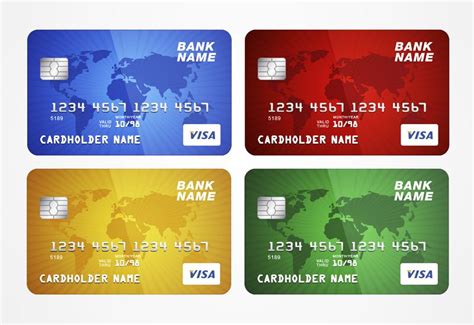 Credit card payment (logo image of cards). Stunning Credit Card Template - Vector download