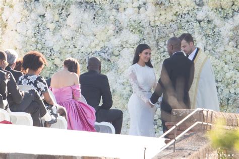 Kim Kardashian And Kanye West Wedding Pictures 2014 Popsugar