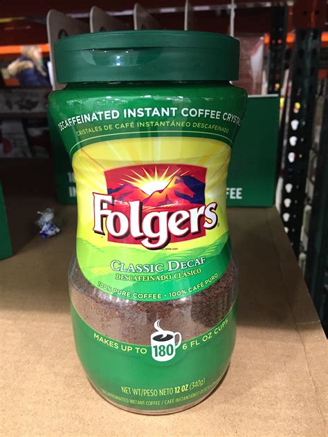 Water processing, direct solvent method, and although decaf coffee may be processed to get the end result, it's important to remember that. Folgers Instant Decaf Coffee Crystals | Harvey @ Costco