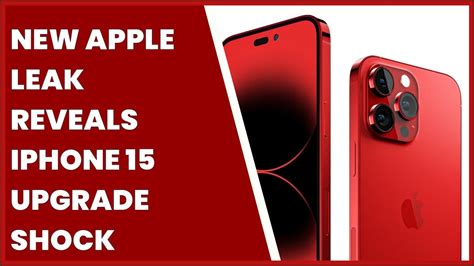 New Apple Leak Reveals Iphone 15 Upgrade Shock Youtube