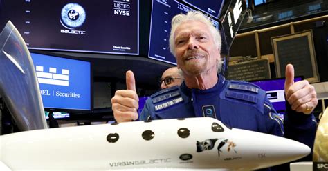 Richard Branson Heading For Space As Billionaires Battle For Profits On The High Frontier Cbs News