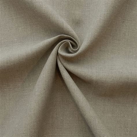 Heavy Belgian Linen Fabric Ecru By The Yard