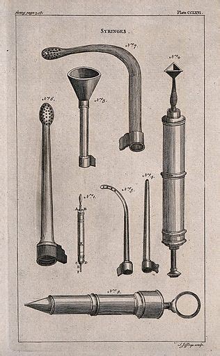 Surgical Instruments Syringes Free Public Domain Image Look And Learn