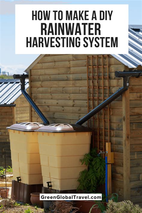 How To Make A Diy Rainwater Harvesting System Rain Catchment System