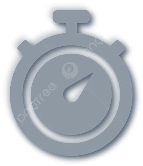 Icône De Chronomètre Symbole De Rendu 3d Png Icône Chronomètre