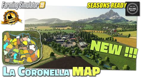 Fs19 New Map La Coronella Review Youtube