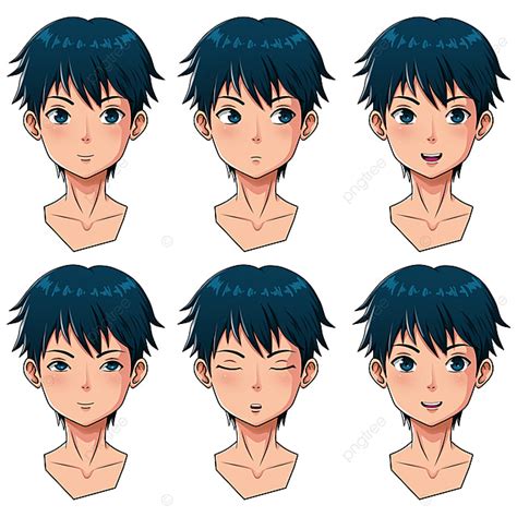 Facial Expressions And Emotions Anime