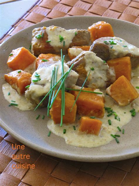 Sauté de porc au lait de coco et patates douces
