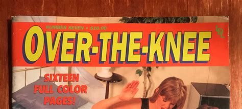 Over The Knee LDL Female Spanking Bondage Magazine Etsy