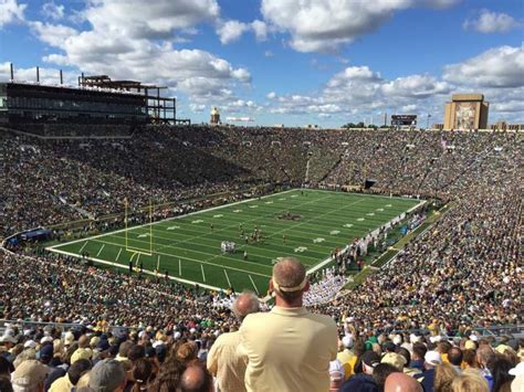 Grotto of our lady lourdes. Notre Dame Stadium - Interactive Seating Chart