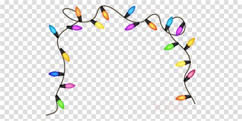 Download High Quality Christmas Lights Clipart String Transparent Png