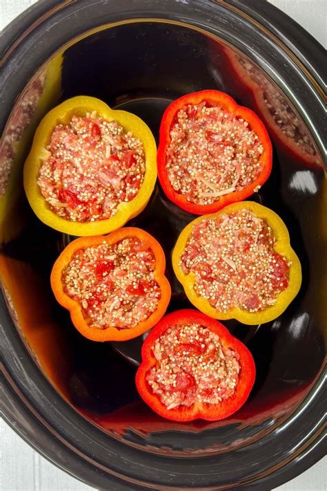 Easy Crockpot Stuffed Peppers 31 Daily