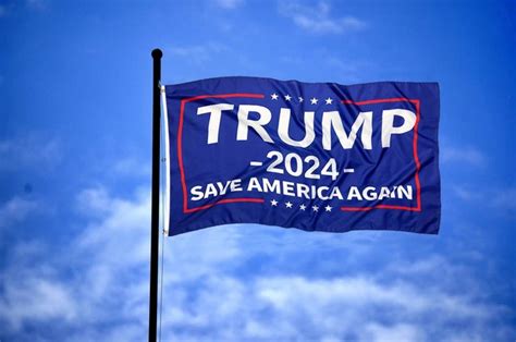 Trump 2024 Save America 3x5 Flag This Flag Features Bright Etsy