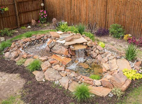 Build A Pond With Two Waterfalls Smartpond Ponds Backyard Stone