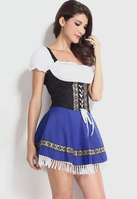 Sexy Costume For Women Sex Country Girl Halloween Costumes Serving Wench Outfit H8046 New 2018