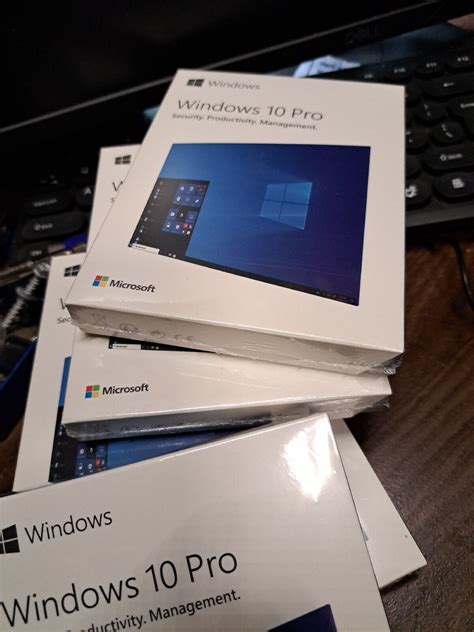 Microsoft Windows 10 Professional 3264 Bit Retail Box Usb Drive Sealed