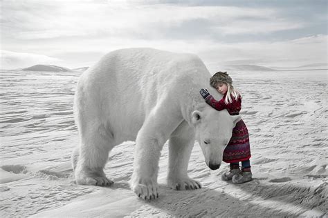 The Polar Bear Hug Photograph By Per Breiehagen Fine Art America