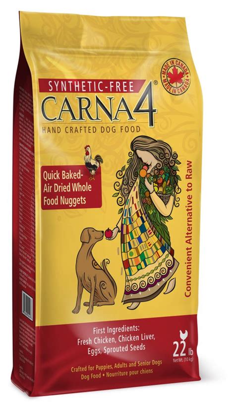 As you might guess, dog food companies have been happy to formulate foods for different lifestages and nutritional requirements. Carna4 Handcrafted Dog Food for All Life Stages - Chicken ...