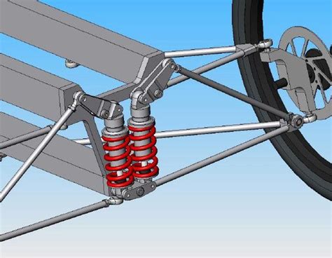 Rear Swing Arm And Front Suspension Design Electric Trike Homemade