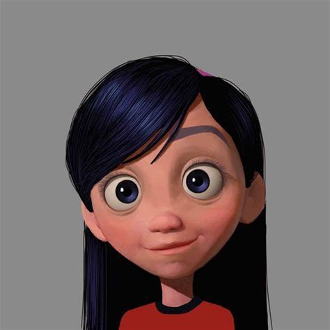 VIOLET PARR The Incredibles Disney Fan Art Pixar Concept Art Pixar Characters