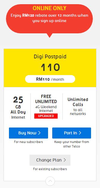 From plans for you and the family, to the latest phones and pick the same digi postpaid plans for each of your family members. Digi Postpaid upgraded! Get 10GB data + unlimited calls ...
