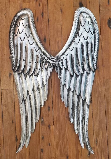 beautiful metal angel wings wall decor 27 metal art etsy