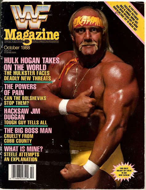 Hulk Hogan Wwf Professional Wrestling Sports Illustrated Cover By
