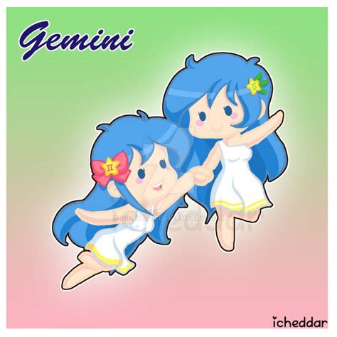 Chibi Gemini Gemini Chibi Mario Characters