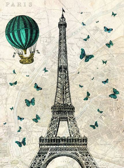 Poster Ilustração De Paris Torre Eiffel Desenho Arte Paris