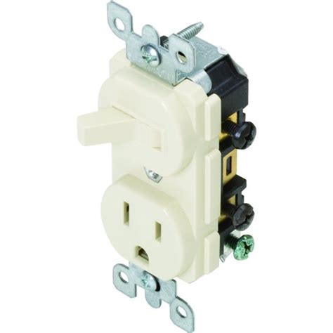 Hubbell Pro 15 Amp120 Vac 2 Position Combination Switch Hd Supply
