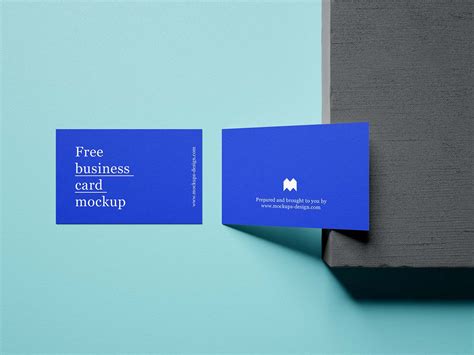 premium business card mockup psd set good mockups
