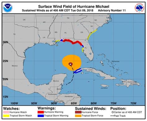 Hurricane Michael Strengthens To Category 3 With 125 Mph Winds