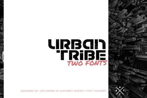 15 Cool Urban Fonts Design Inspiration
