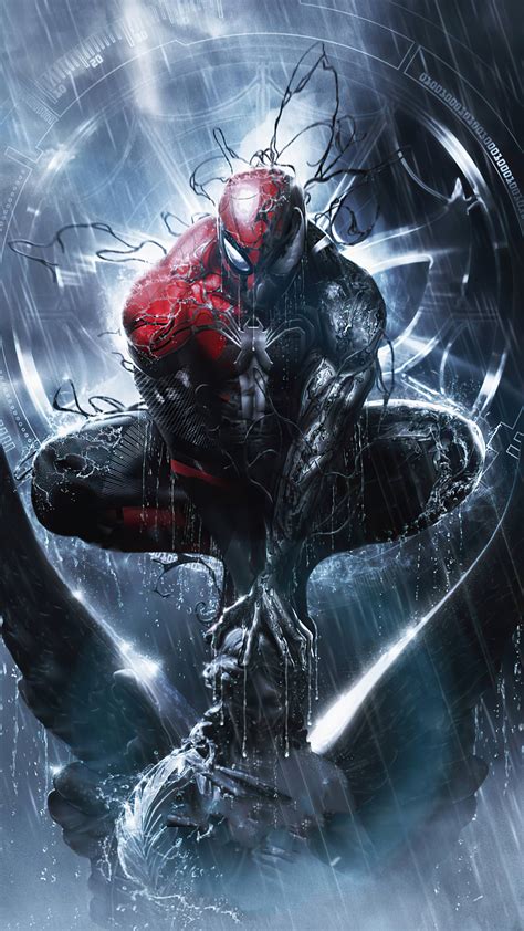 Spider Man Symbiote Hd Wallpaper Pc Comic Book Style Singaporehor