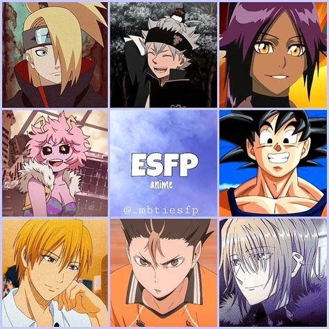 Share More Than 132 Esfp Anime Characters Super Hot Highschoolcanada