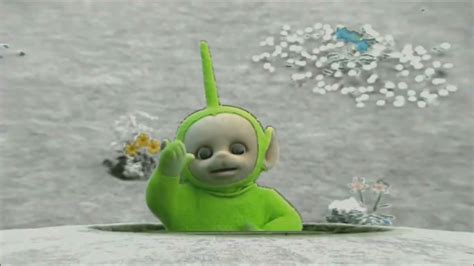 Teletubbies In The Snow Extended Ending Dipsy Was The Boo Shouter