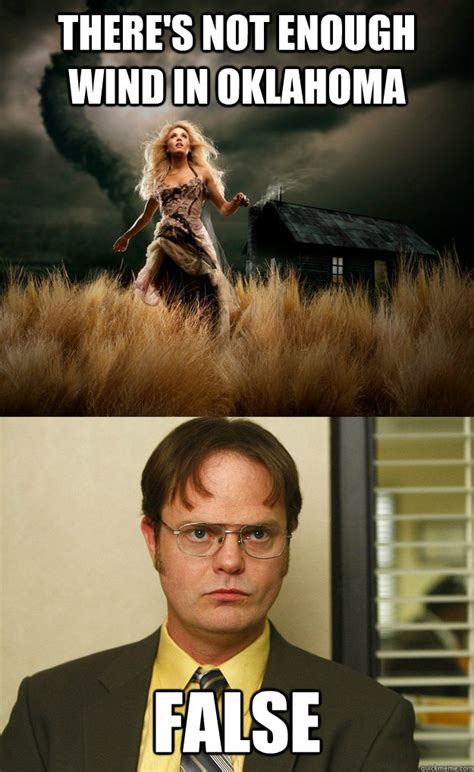Theres Not Enough Wind In Oklahoma False Carrie Underwood Quickmeme