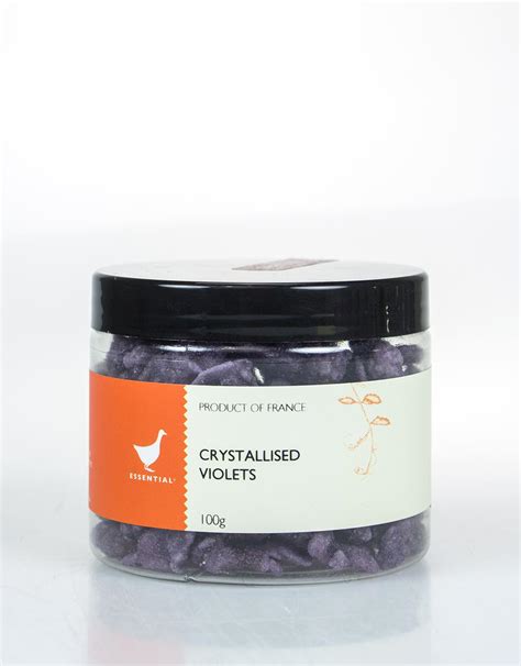 The Essential Ingredient Crystallised Violets 100g Essential
