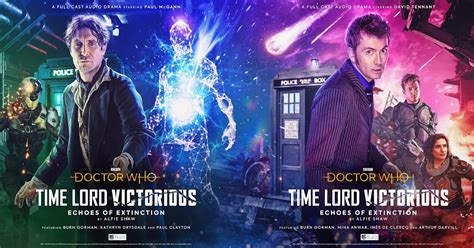 Doctor Who Time Lord Victorious Echoes Of Extinction Vinyl Release