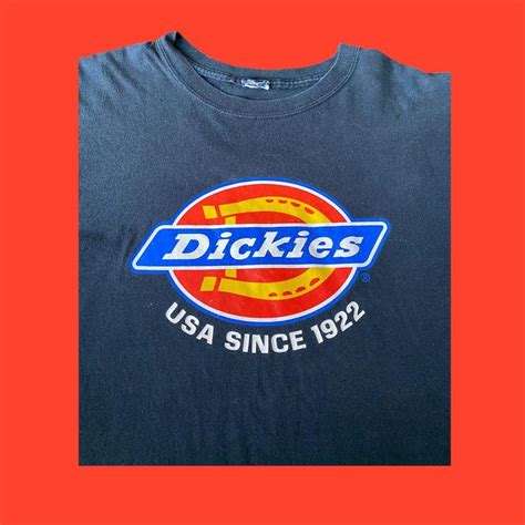 Black Dickies T Shirt No Tag But Fits Like A L Xl Depop