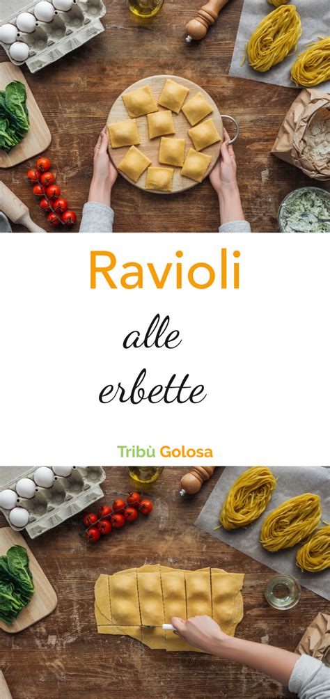 Ravioli fatti in casa ripieni con. I ravioli alle erbette fatti in casa: il loro gusto ...