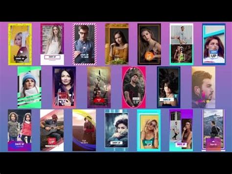 .no skills required.hundreds of templates.fast preview. Instagram Swipe Up Stories 3.0 After Effects Templates ...