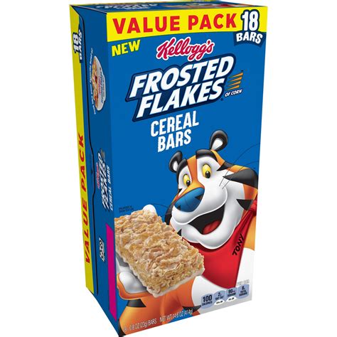 Kelloggs Frosted Flakes Cereal Bars Original Value Pack Ct