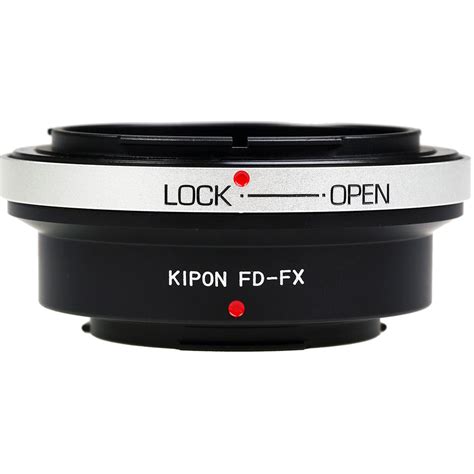 kipon lens mount adapter for canon fd mount lens to fd fx bandh