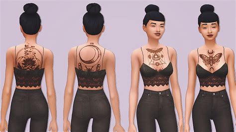 Top 14 Best Sims 4 Female Tattoos Sims 4 Tattoos Sims 4 Best Sims Porn Sex Picture