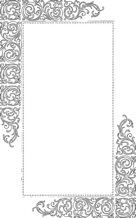 Free Vector Art Fancy Vintage Borders Oh So Nifty Vintage Graphics