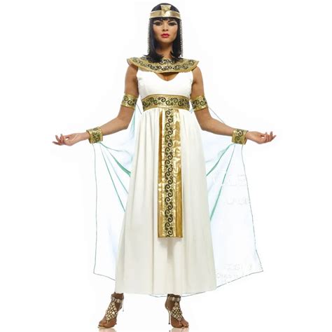 Halloween Costume Performance Wear Ancient Egypt Queen Dress Princess Costume For Women Classic