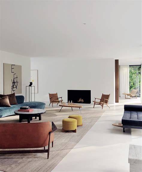 41 Amazing Contemporary Interior Design 2019 Spacious Living Room